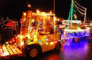 Centralia Lighted Tractor Parade
