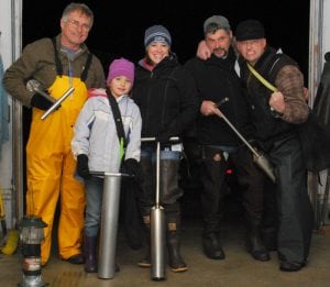 Razor clamming can be a family affair. Just be sure you dress for the weather and are ready to have some fun. 