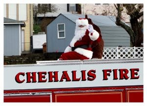 Chehalis Santa Parade