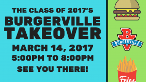 The Class of 2017 Burgerville Takeover @ Burgerville  | Centralia | Washington | United States