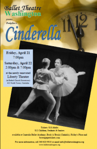 Ballet Theatre of Washington presents Cinderella @ The Liberty Theater located in the Bethel Church Downtown | Centralia | Washington | United States