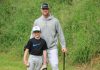Lyle Overbay with Son