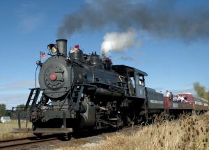 Chehalis Steam Train open car