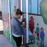 Organdy Salvage Art and Design-Mural in Chehalis by Organdy Salvage Art and Design