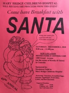Breakfast with Santa @ Centralia Family Moose lodge  | Centralia | Washington | United States
