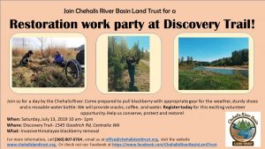 Restoration Work Party @ Discovery Trail