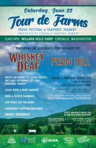 Tour De Farms - Music Festival and Farmers' Market @ Willapa Hills Farm