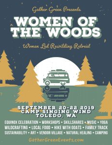 Women of the Woods Rewilding Retreat @ Camp Singing Wind