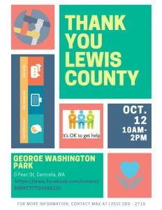 Thank You Lewis County @ George Washington Park