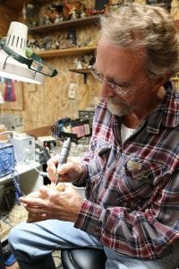 Master Carver Fred Jurey