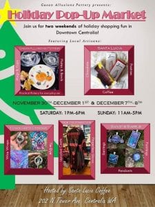 Holiday Pop-Up Artisan Market at Santa Lucia Cafe @ Santa Lucia Cafe