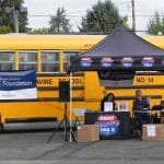 Windermere Centralia Knocks It Out of the Park_KMNT tent at Make Change event