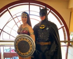 Meet and greet superheroes Amazon of Olympia & Batman in Seattle @ Hands On Children's Museum