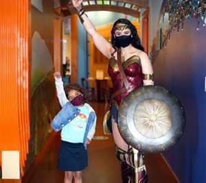 Meet Costumed Character Amazon of Olympia @ Hands On Children's Museum