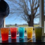 Skull and Crossbones Coffee Adna Colorful drinks