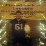 Nate Conkey Onalaska Logger Football