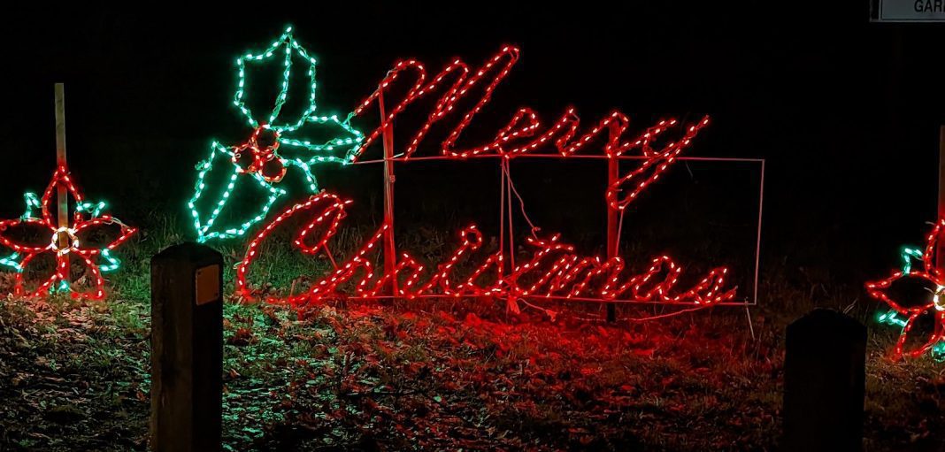Christmas lights Centralia Chehalis Lewis County