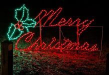 Christmas lights Centralia Chehalis Lewis County