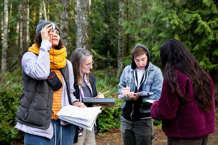 evergreen state college forest calculations at farm